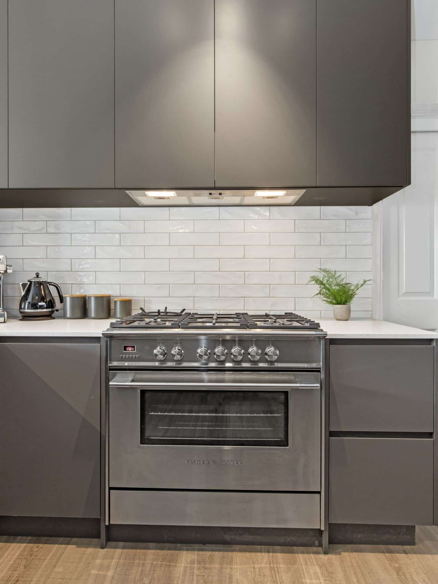 Gas Stove & Cabinet Renovations by Bayview Renovations