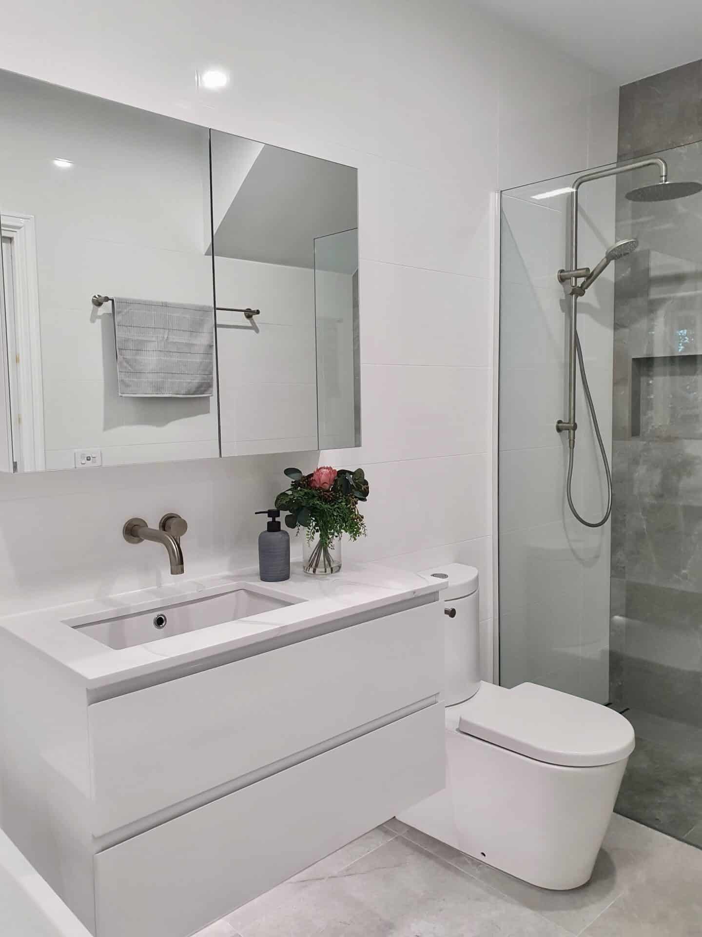 Ensuite Renovation Project In Claremont St. Mount Eliza