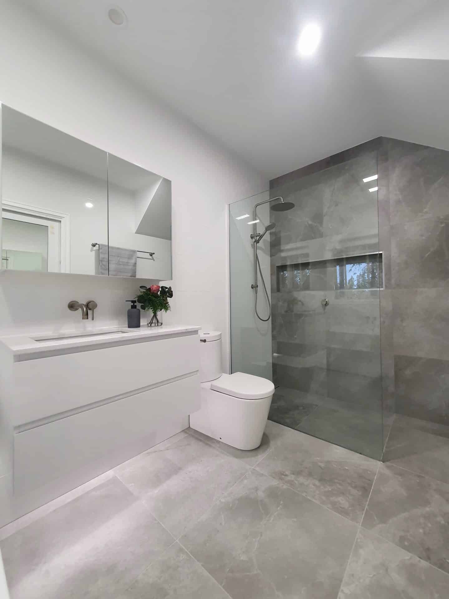 Ensuite Renovation Project In Claremont St. Mount Eliza