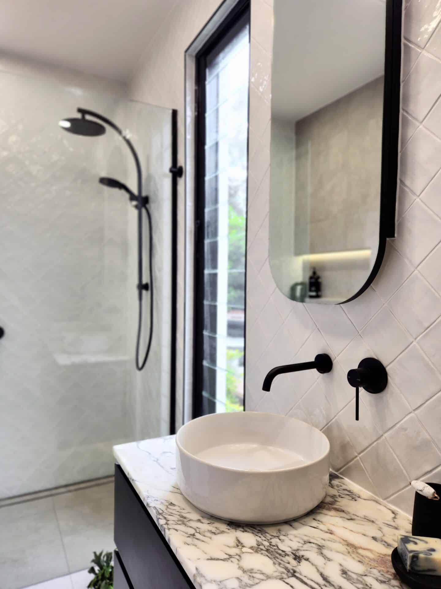 Ensuite Renovation Project In Shelbourne Court, Mornington