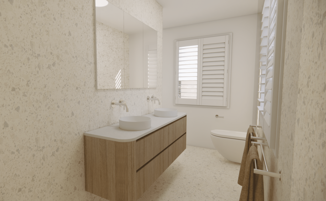 Bathroom renovation project Mt Martha, Mornington Peninsula